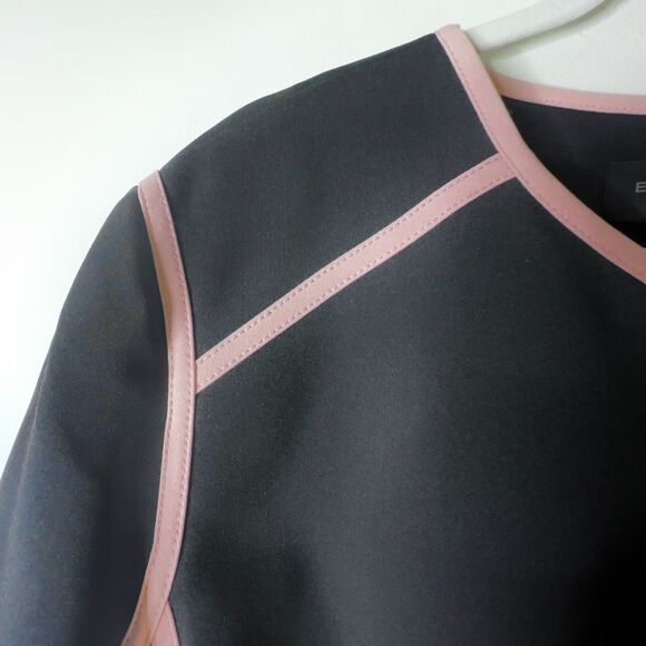 Black Label Evan Picone Blazer Women Plus 18 Black Pink Corpcore Boutique NWOT - Picture 3 of 9